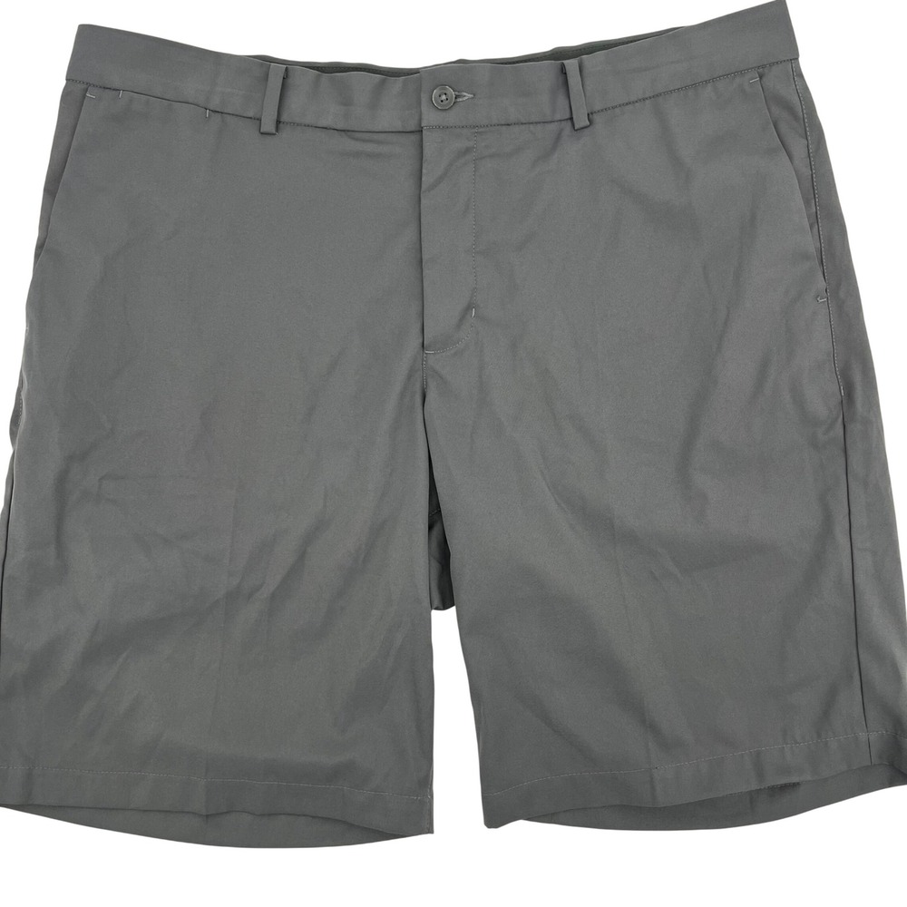 Nike Golf Dri-FIT Mens Grey Flat Front Performance Shorts 38 833222-021